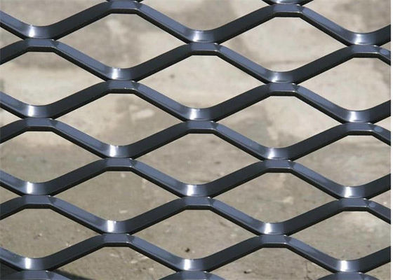 गुणवत्ता  Mild Steel Expanded Metal Hexagonal Easy Install For Scaffolding फैक्टरी